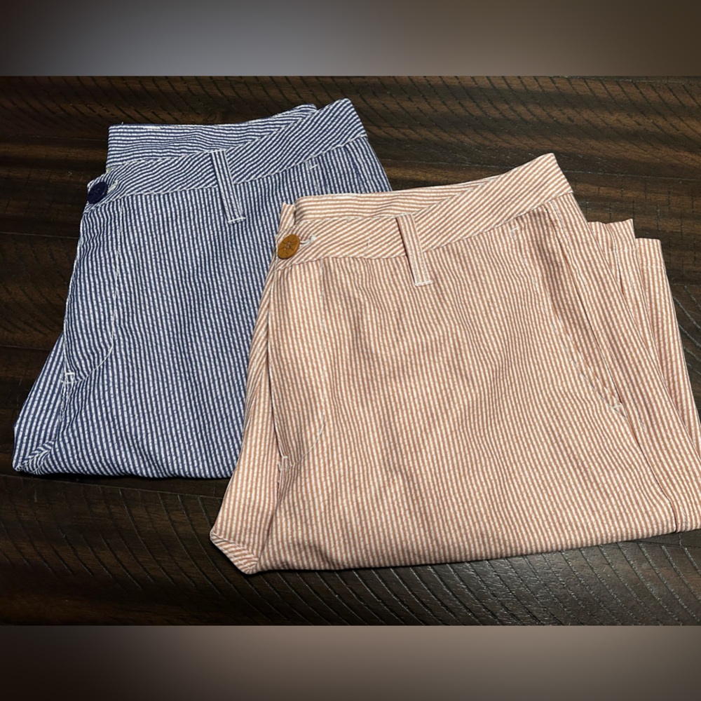 Men’s Lost Unfiltered Striped Shorts  Polyester/ Stretchy (2 pc bundle)  Size 32